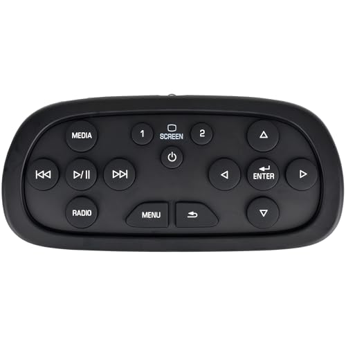 XIMAKA 84012997 Rear Overhead Consoles DVD Entertainment Remote Control Replacement for 2014-2020 Chevy Silverado/Suburban/Tahoe, GMC Sierra/Yukon, Cadillac and Buick Replace# 23352035, 23432161 - Image 1