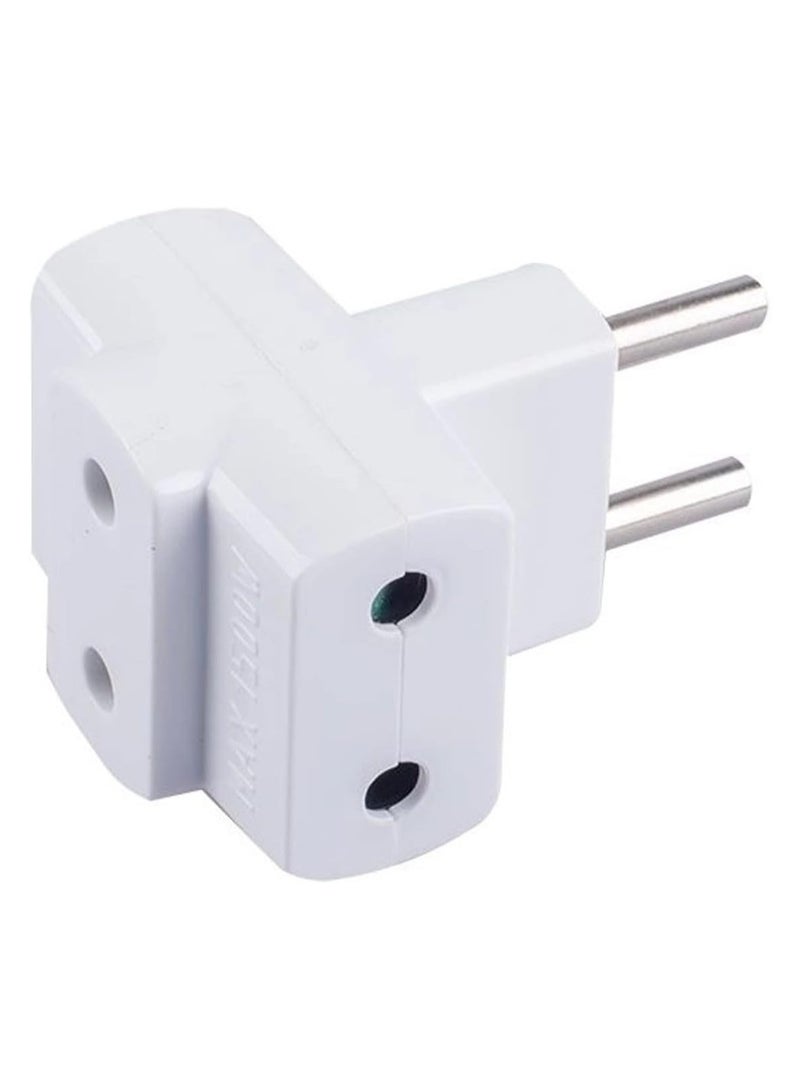 مشترك كهرباء ثلاثى أحمال 16 أمبير من اليوس - جودة وكفاءة عالية جداً - مزود بسدادة أمان - ممتاز لجميع الأجهزة الكهربائية داخل المنزل (عرض 5 قطع) - Image 2