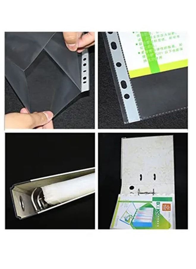 ZCM-HAPPY 300-Piece A4 Sheet Protector Clear  - Image 3