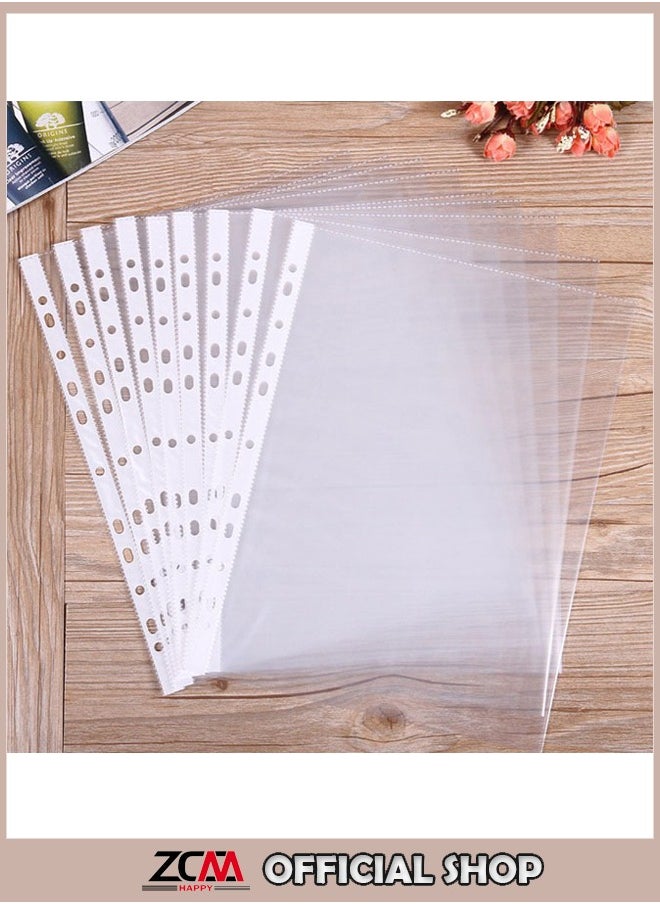 ZCM-HAPPY 300-Piece A4 Sheet Protector Clear  - Image 1