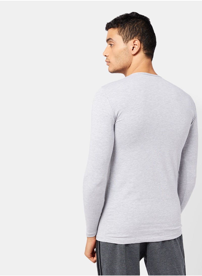 COTTONIL - Basic Long Sleeve Undershirt - Image 1