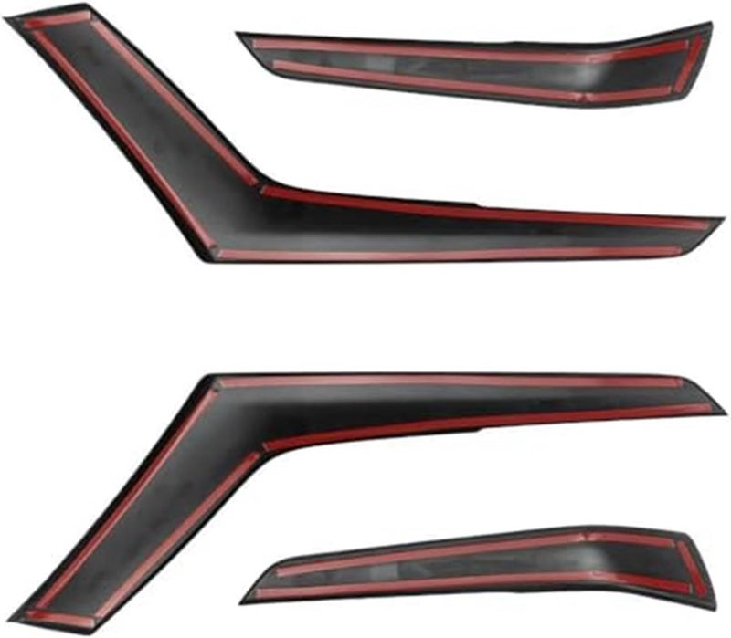 QASULER Car Inner Door Line Trim Cover for Mazda BT-50 - Image 2