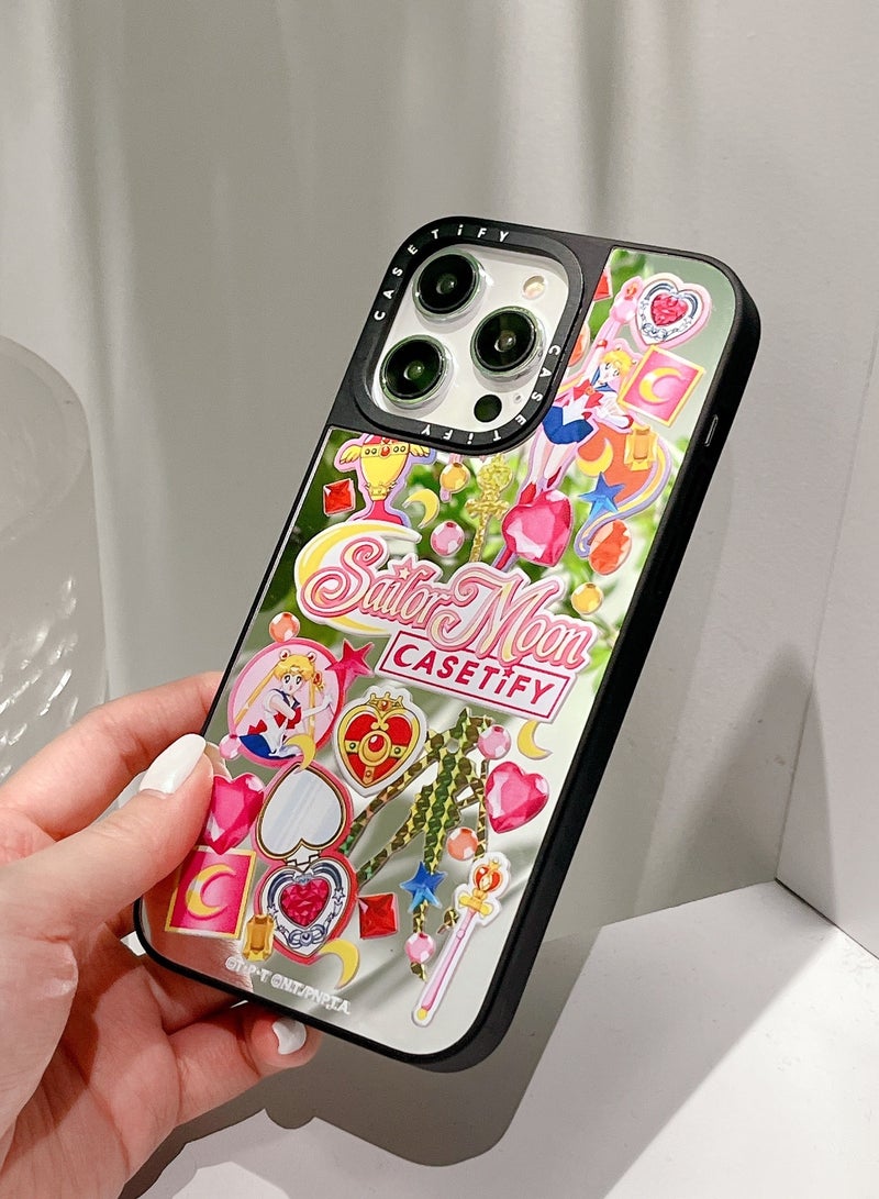 Casetify Apple iPhone 14 Pro Case Sailor Moon Magnetic Adsorption Phone Cover - Mirror Face - Image 5