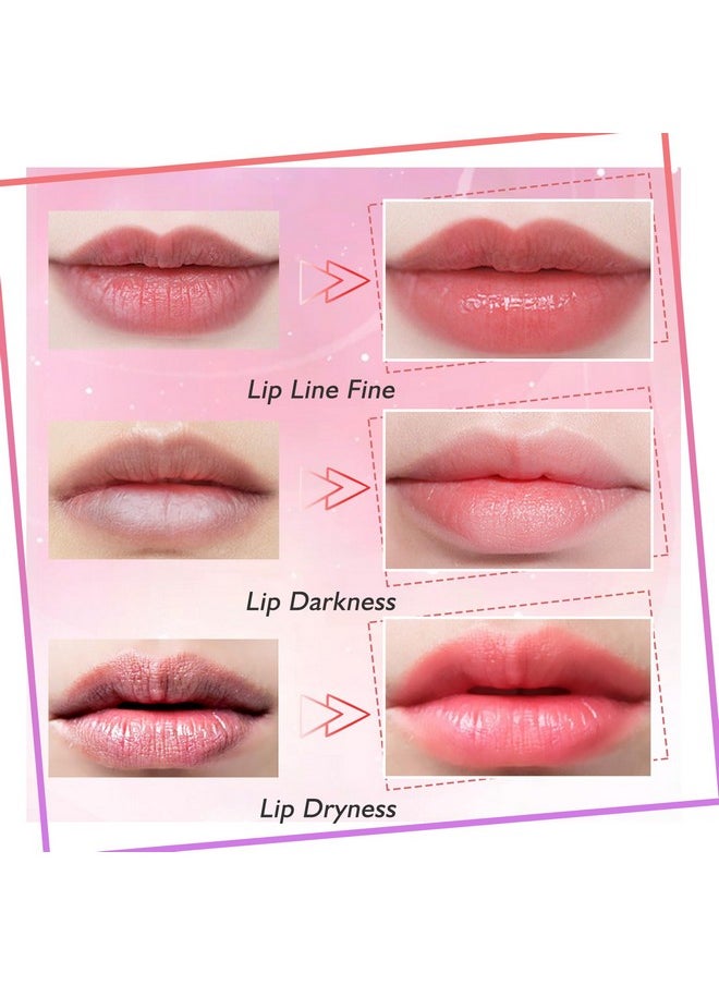 Adofect - 30 Pieces Collagen Crystal Lip Maskspink Lip Patches& Moisturizers Collagen Lip Pads Great For Hydrating Skin Anti Chapped & Antiaging And Plump Your Lipspink - Image 1