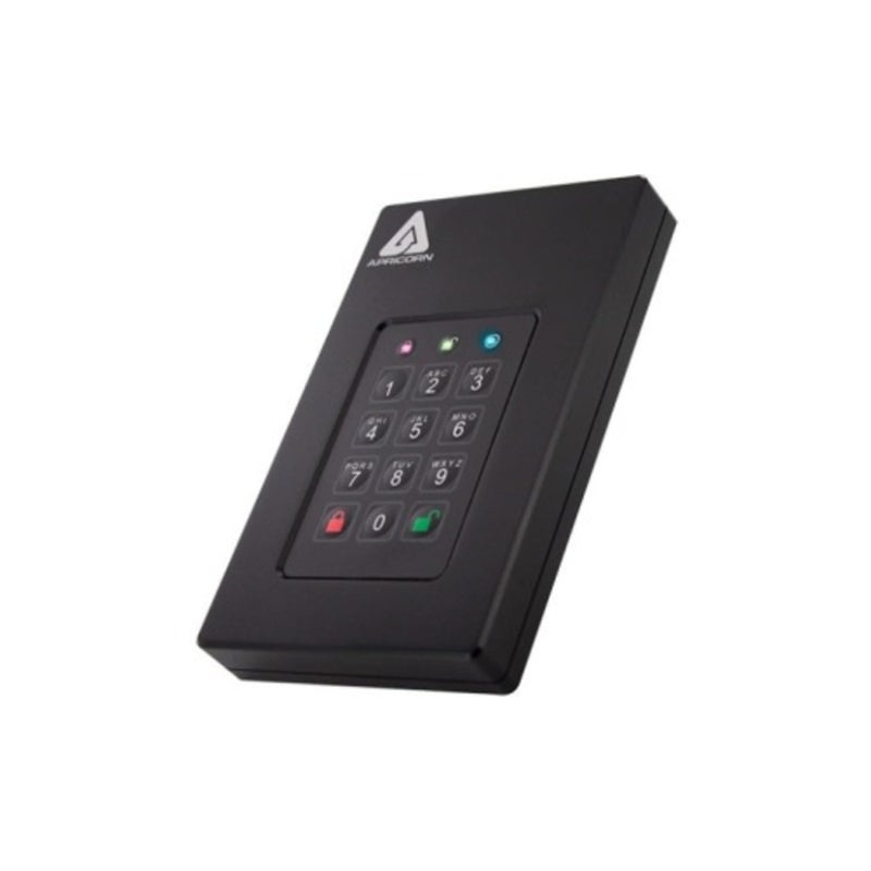 Apricorn 500GB Aegis Fortress L3 FIPS Level 3 Validated USB 30 Hardware Encrypted Portable Drive AFL3500