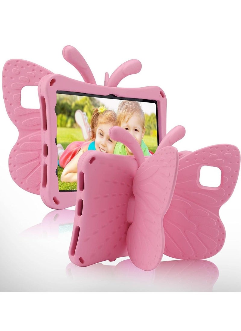 ELTRAZONE - ELTRAZONE iPad 10 (10th Generation) Kids Case, iPad 10.9 (2022) Butterfly Case with Kickstand – Full-Body Drop Protective, Shockproof, Kid-Proof iPad Case (Pink) - Image 1