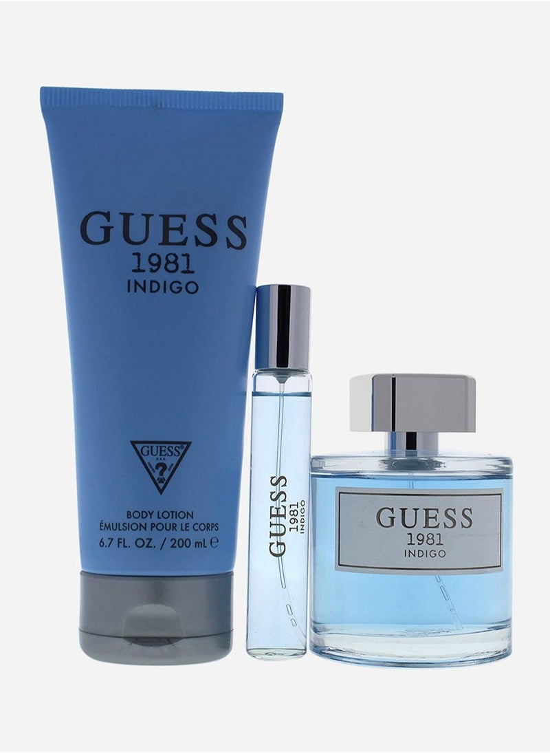 GUESS 1981 Indigo EDT 100ML Set  - Image 1