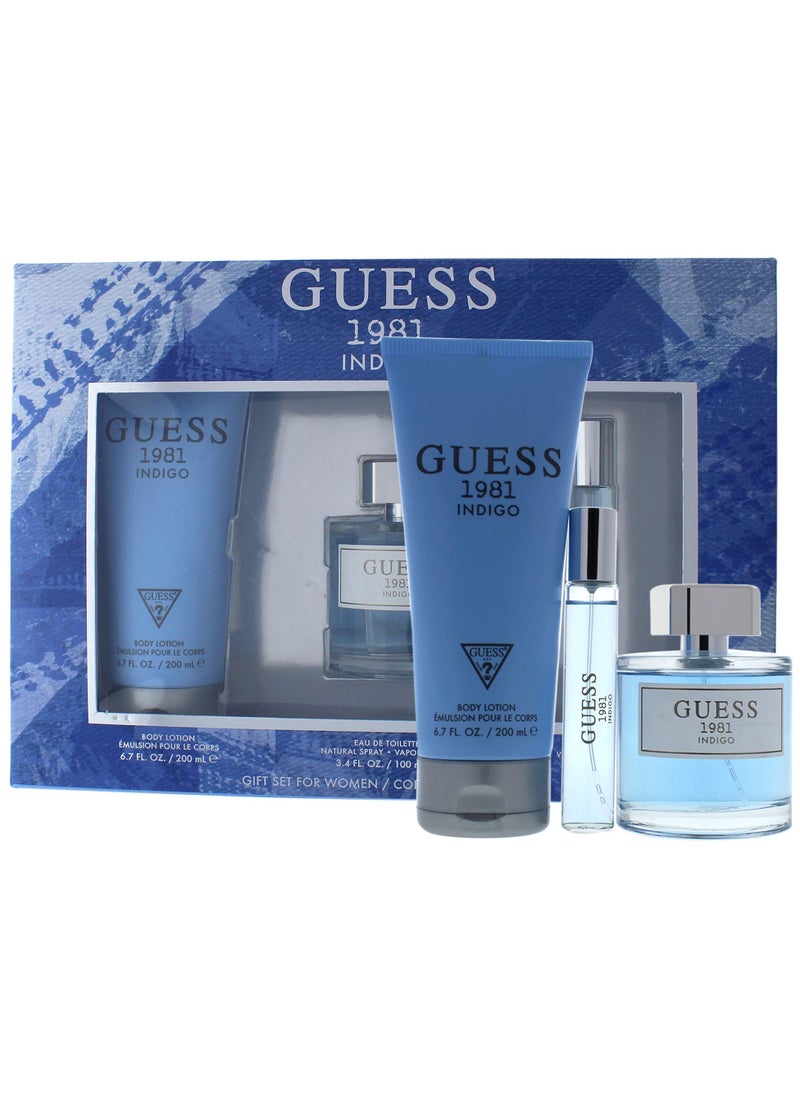 GUESS 1981 Indigo EDT 100ML Set  - Image 2