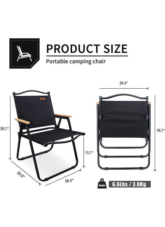 CityRiya-Long Camping Chair Outdoor Folding Chair Lightweight Portable Beach Chair for Camp Travel Picnic Hiking Backpacking Supports 420Lbs with Carry Bag  - Image 5