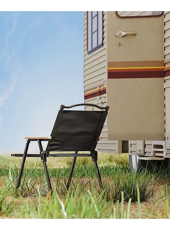 CityRiya-Long Camping Chair Outdoor Folding Chair Lightweight Portable Beach Chair for Camp Travel Picnic Hiking Backpacking Supports 420Lbs with Carry Bag  - Image 2