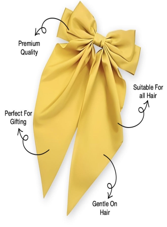 ANNACREATIONS ANNA CREATIONS 17 Pcs Hair Accessories Set - Butterfly and Flower Hair Claw Clips, Large Satin Bow Hair Clips, Scrunchie, Crystal Barrette Clip & Hair Comb & Korean Clip Perfect Combo for Women & Girls - Image 2