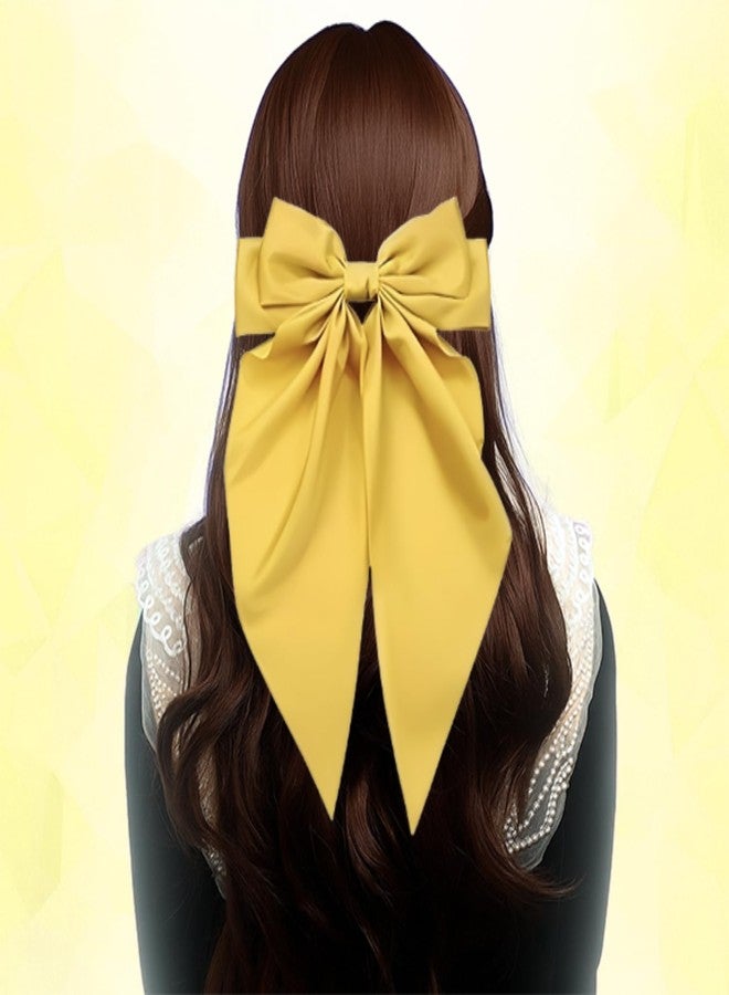 ANNACREATIONS ANNA CREATIONS 17 Pcs Hair Accessories Set - Butterfly and Flower Hair Claw Clips, Large Satin Bow Hair Clips, Scrunchie, Crystal Barrette Clip & Hair Comb & Korean Clip Perfect Combo for Women & Girls - Image 4