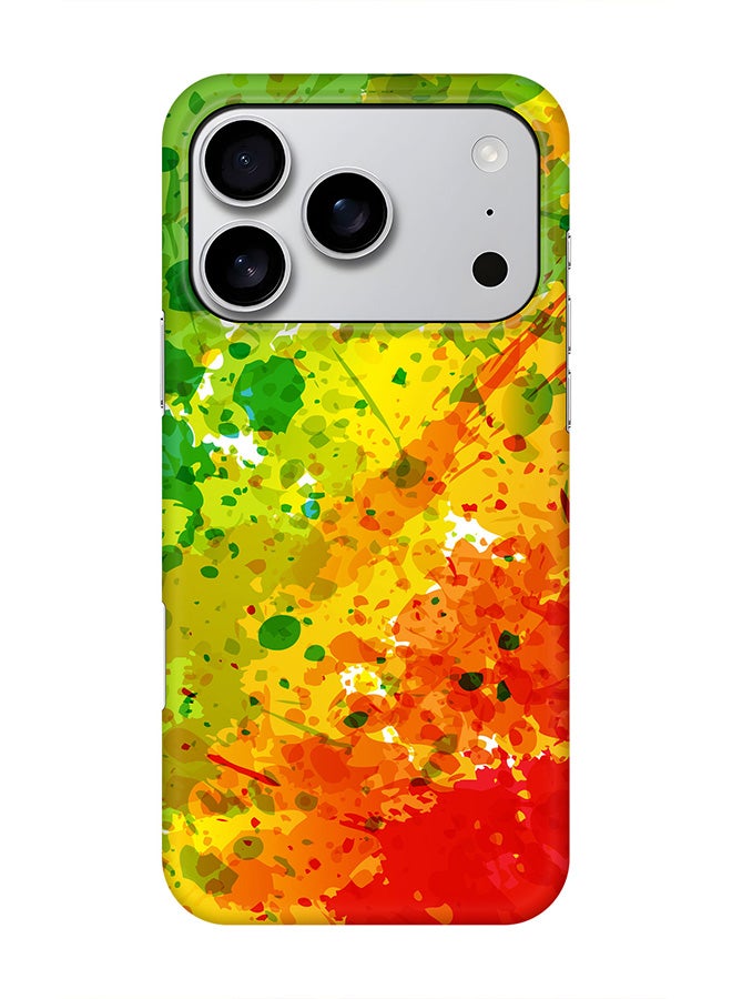 For iPhone 17 Pro,Case, [Compatible with MagSafe] Magnetic cover Slim fit Protection Matte, - Tropical Splash