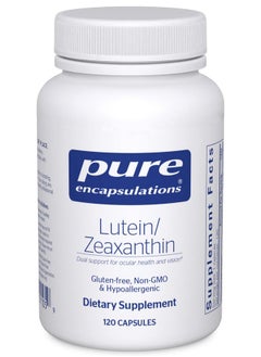 Pure Encapsulations Pure Encapsulations Lutein & Zeaxanthin - Supports Overall Vision* - Maintains Macular Pigment & Eye Health* - Antioxidant Support* - Vegan-Friendly & Non-GMO - 120 Capsules  - Image 1