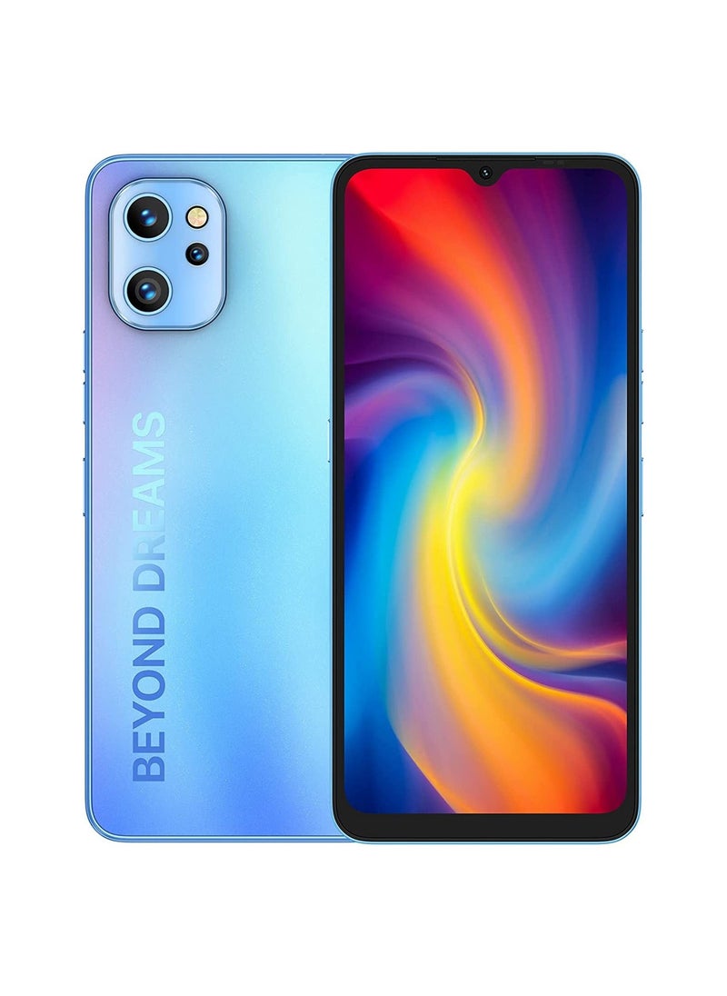 UMIDIGI A13 Pro NFC Smartphone, 6.7" HD Full Screen + 5150mAh Battery, AI Triple Camera, Dual Mics Noise-Cancellation, Unisoc T610 Processor Android Cell Phone with FM Radio (6GB+128GB) BLUE
