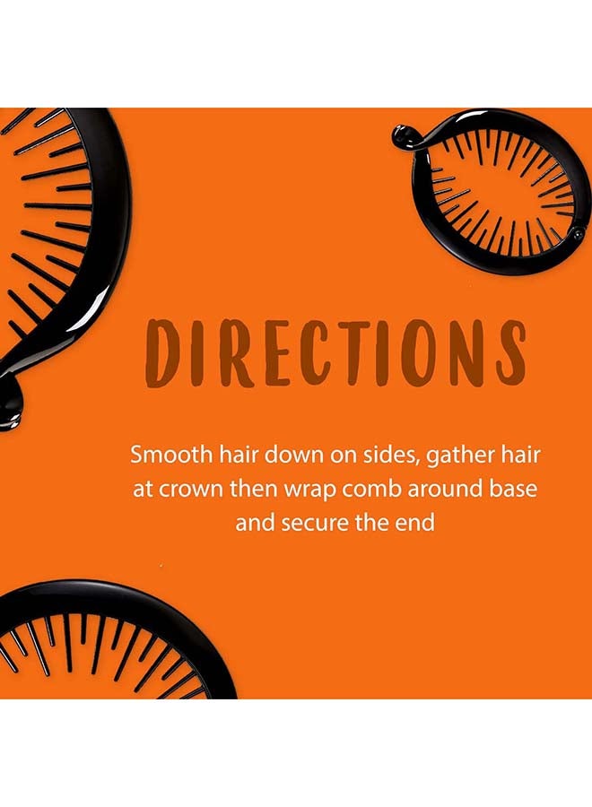 Cantu Extra Hold Thick Hair Clip (Packaging May Vary) Black - Image 4