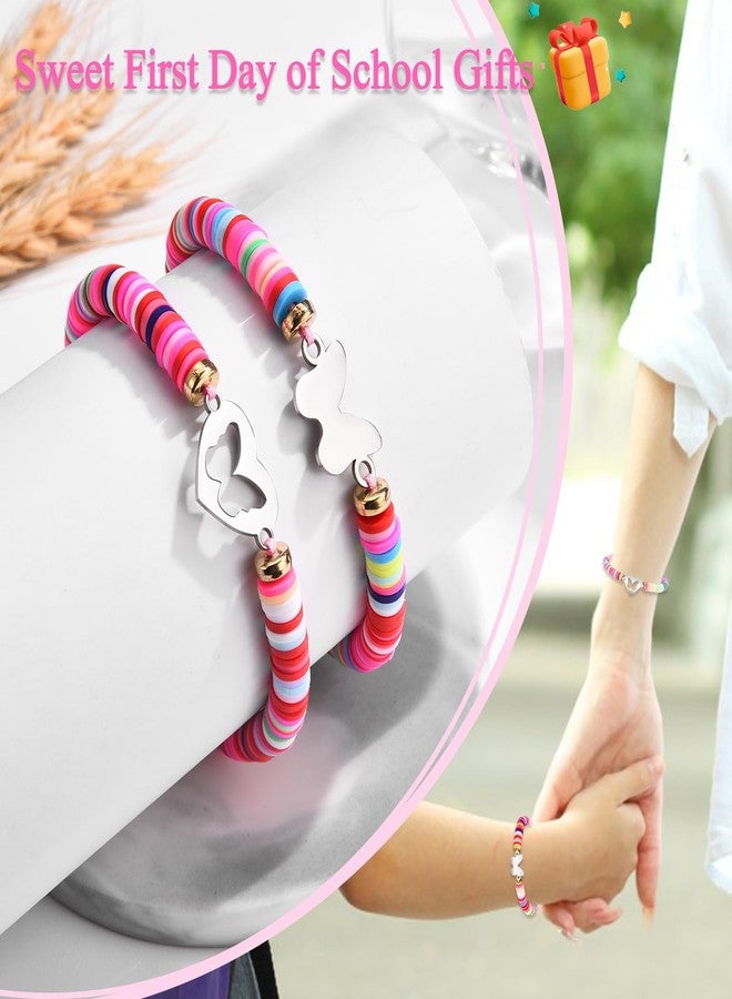 FIEEFX First Day of Second Grade 2nd Grade First Day of School Mommy and Me Mom and Daughter Bracelets Set for 2 Back to School Gifts Bracelet for Daughter Girls - Image 4