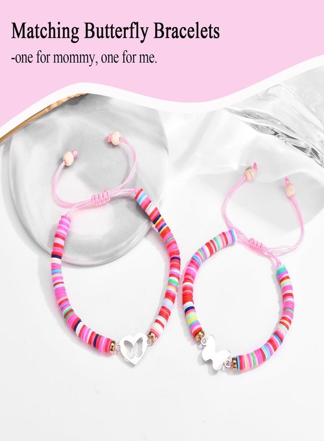 FIEEFX First Day of Second Grade 2nd Grade First Day of School Mommy and Me Mom and Daughter Bracelets Set for 2 Back to School Gifts Bracelet for Daughter Girls - Image 2