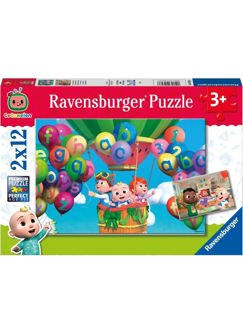 Ravensburger - 2X12 Piece Puzzle Cocomelon 056286 - Image 1