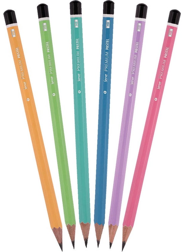 Serve Premium Pencil Pastel Set of 6 