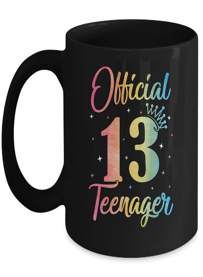 RADHIKA Office Teenager 13 Years Old 13th Birthday Boys Girls Printed Ceramic Tea/Coffee Mug (325ml)-12914