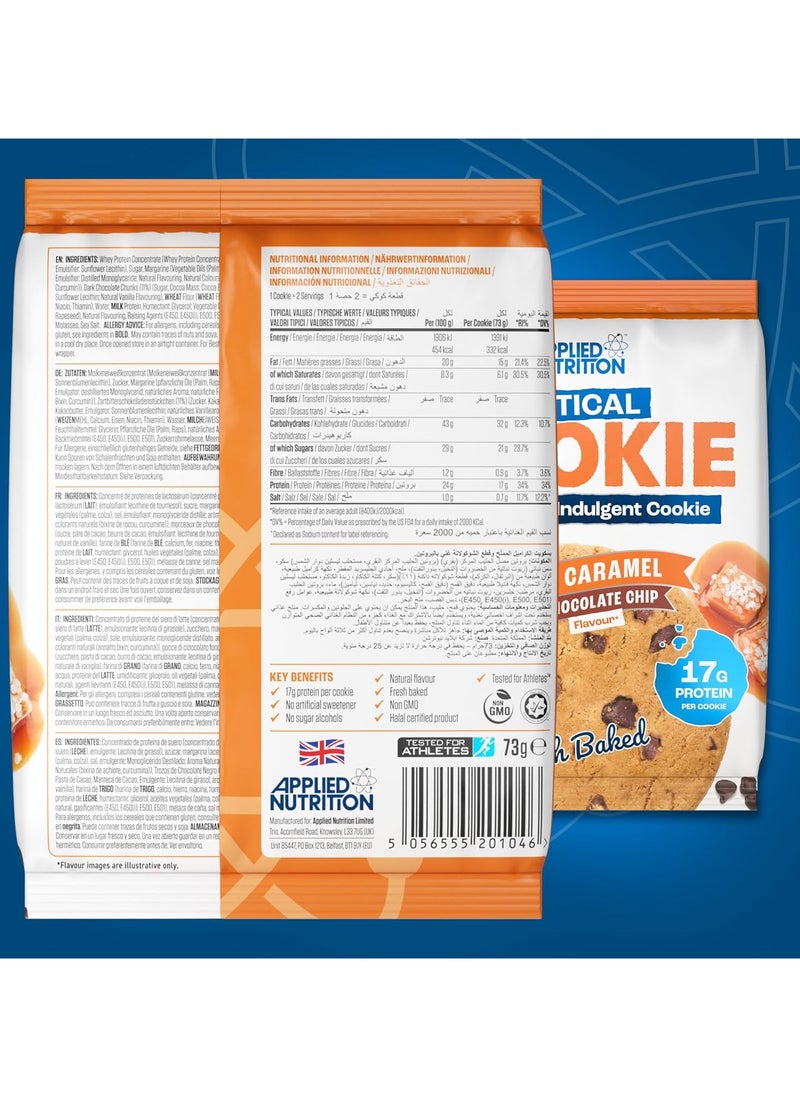 Critical Cookie Salted Caramel & Chocolate Chip Flavor 73G