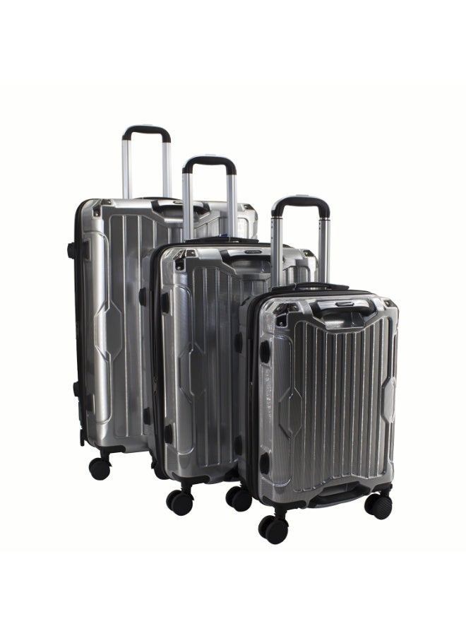 الازدهار أمتعة بروسبيرتي خفيفة الوزن، مادة ACS+PC، حاملة كوب قابلة للطي، قفل TSA، 20/24/28 بوصة، شنط سفر بعجلات دوارة صامتة - Image 1