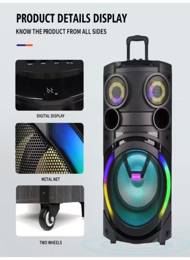 singe Sing-e ZQS12150 Portable Bluetooth Party Speaker - Image 3