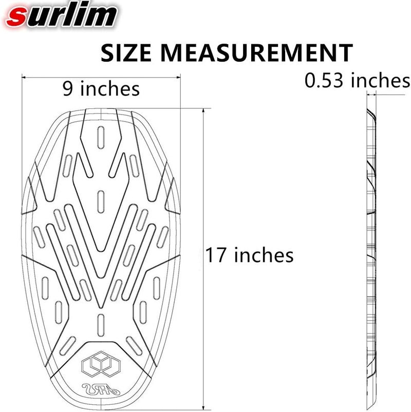 surlim SR Back Protector CE Armor Motorcycle Jackets Back Pads Insert - Image 5