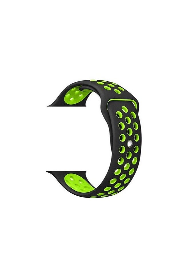 TWEGGON [2Pc Pack] Dot Silicone Band Compatible with 46mm/45mm/44mm/49mm for Apple Watch All Series  - Image 3