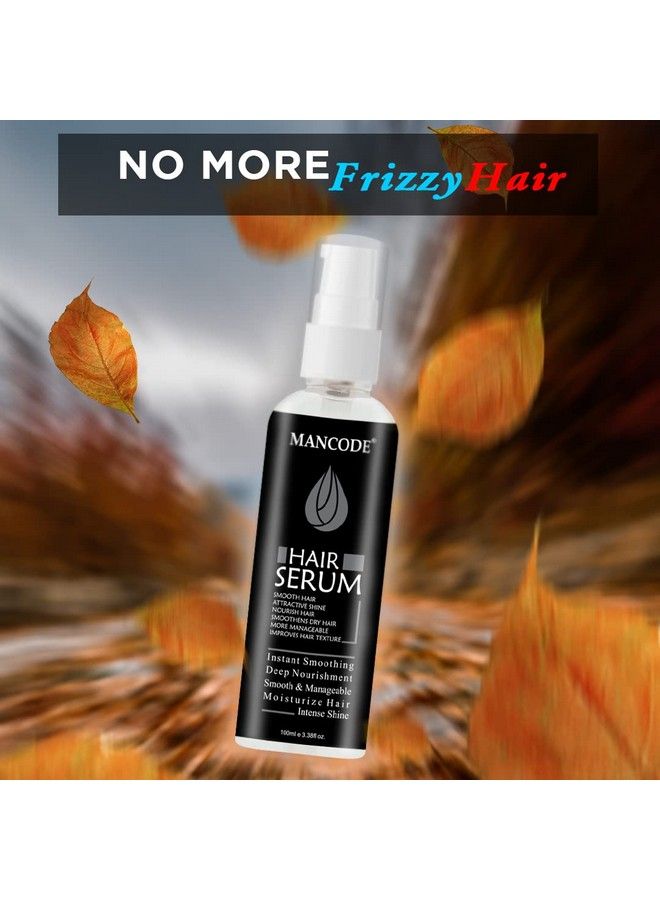 MAN CODE Mancode Hair Serum For Men Instant Shine & Smoothness Regular Use For Dry & Wet Hair Gives Frizz Free Soft & Silky Hair 100Ml (Men  - Image 5