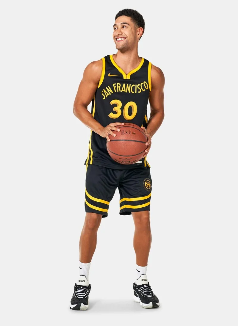 Nike Men's NBA Golden State Warriors City Edition Dri-FIT Swingman Basketball Shorts - 2023/24