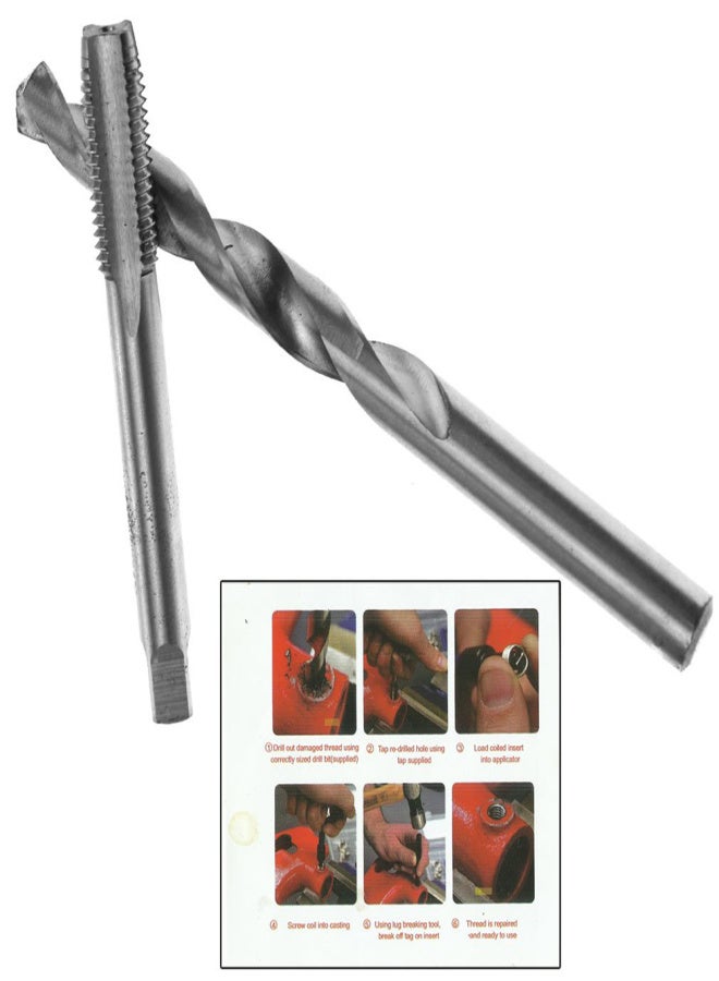 20Pcs Metric Thread Repair Insert Kit M5 M6 M8 M10 M12 M14 Helicoil Car Pro Coil Tool M10 * 1.0 - Image 2