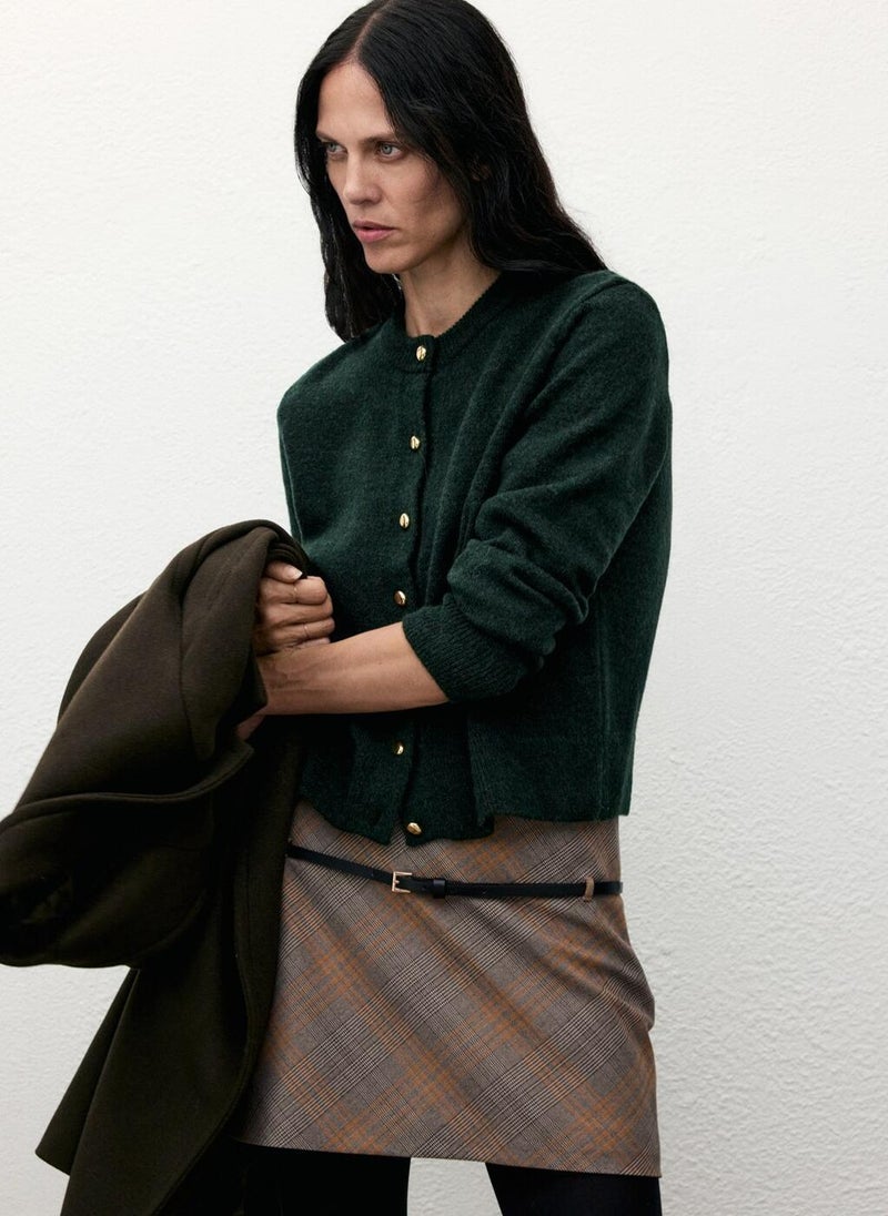 مانجو كارديجان محبوك بأزرار - Image 4