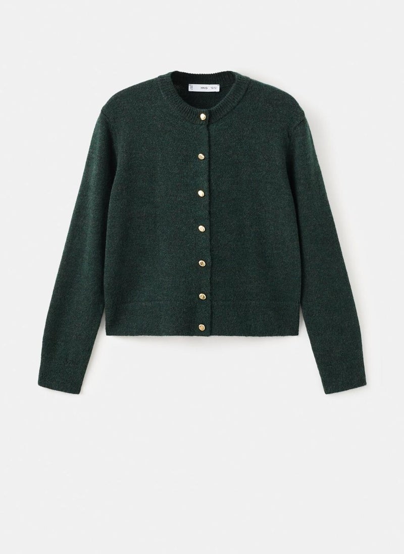 مانجو كارديجان محبوك بأزرار - Image 5