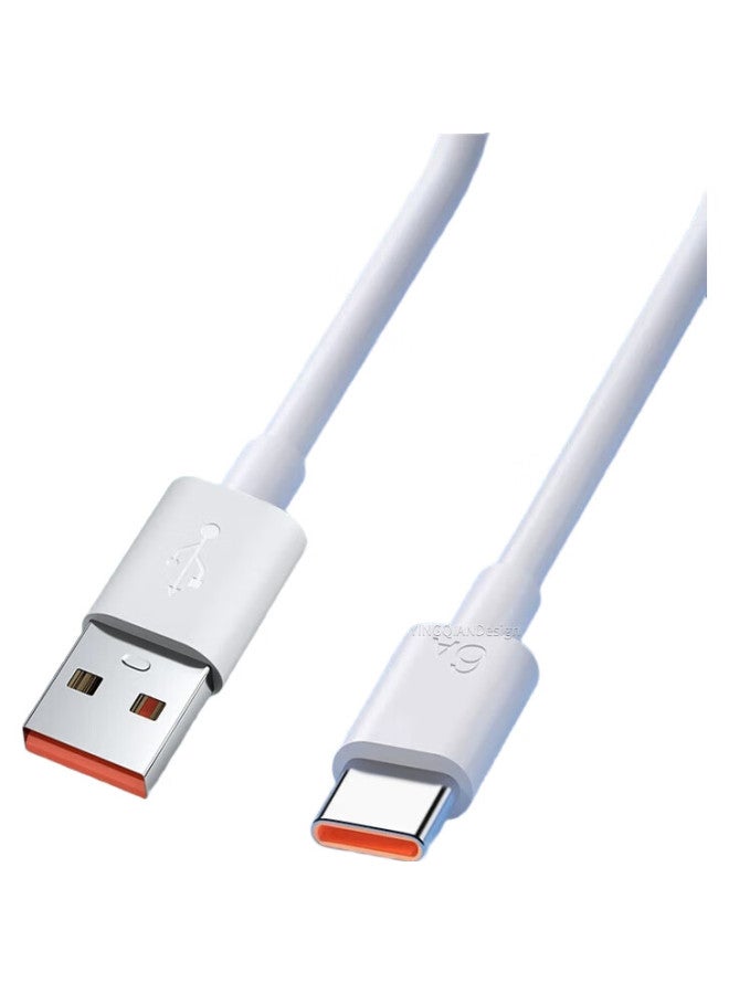 Win Potential Winning Potential Compatible With Honor Data Cable, 66W/100W Super Fast Charging, 6A Charging Cable, 2 Meters, 200/100/90/X50/Magic6/5/V/80/70/Play8T/Changwan50 - Image 1