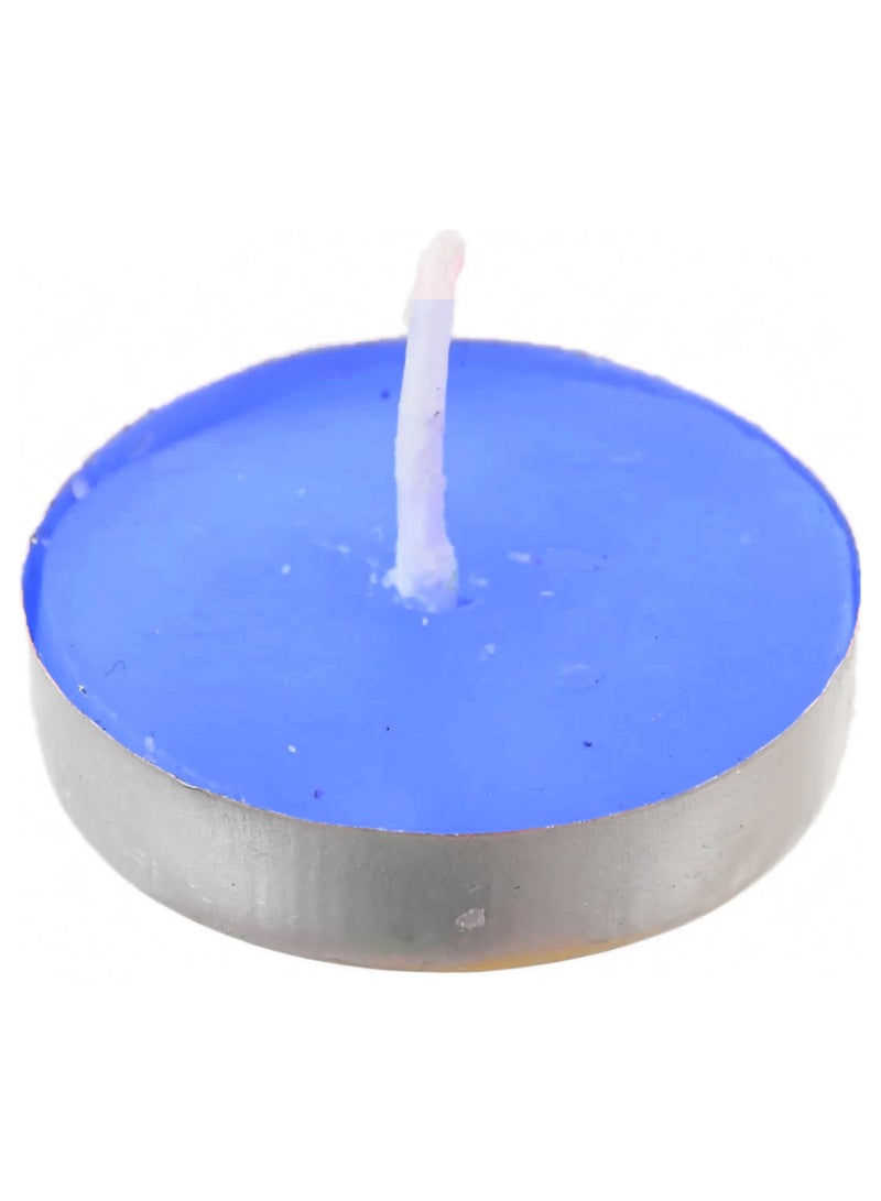AL QADAH Tea Light Candles 5.6g 100Pcs Box Assorted Colors Long Lasting Smokeless Unscented Dripless Decorative Candles for Home Parties Weddings & Events - Image 2