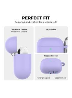 Ahastyle AhaStyle AirPods 4 Case Cover (2024) with Cleaning Kit Soft Silicone AirPods 4th Generation Case Full Body Shockproof Cover Skin for Apple AirPods 4 Support USB-C Charging Case and Wireless Charging  - Image 3