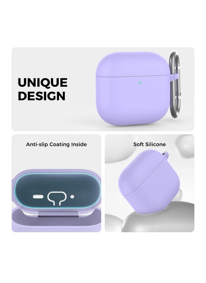 Ahastyle - AhaStyle AirPods 4 Case Cover (2024) with Cleaning Kit Soft Silicone AirPods 4th Generation Case Full Body Shockproof Cover Skin for Apple AirPods 4 Support USB-C Charging Case and Wireless Charging - Image 1