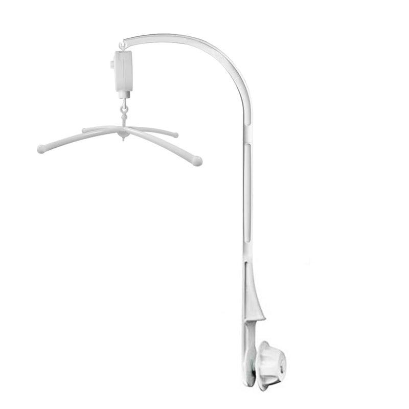 Afunta 35 Inch Baby Mobile For Crib  Adjustable Screw Crib Mobile Arm With Music Box Holder  Crib Mobile For Baby Girl Nursery Decor - Image 1