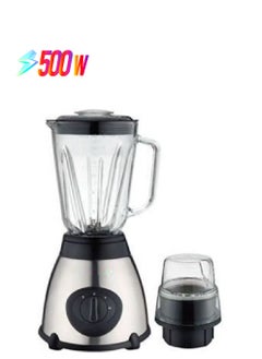 DOTS Glass Blender 500 W  Silver 