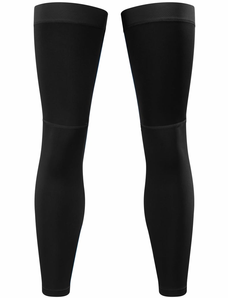 qualidyne Cycling Leg Warmers Fleece Lined Thermal Long Leg Sleeves Cycling Bicycle MTB Riding Leg Warmers - Image 3