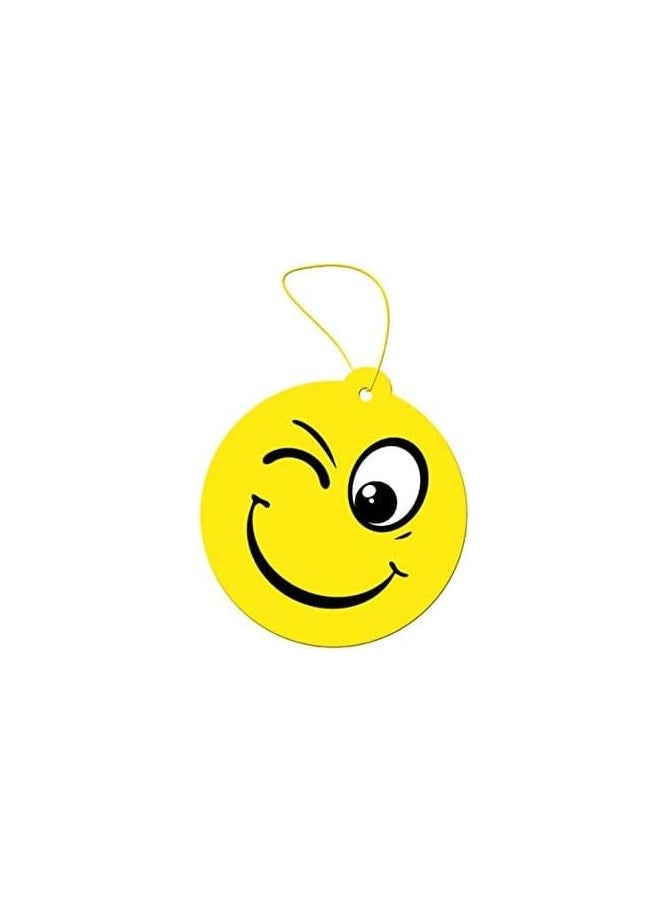 Areon Smile Car Air Freshener Hanging Card, Long-lasting Luxury Vanilla Scent, Elegant Design - Image 2