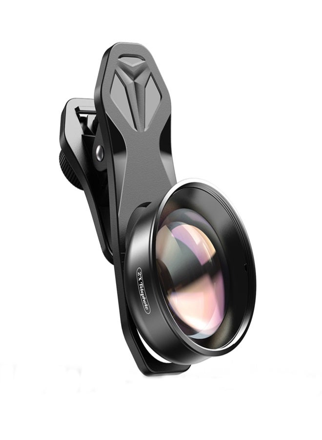 APEXEL APL-HD5T Multi-layer Phone Telephoto Lens 2X Zoom for Dual Lens / Single Lens Smartphone for iPhone X/Xs/8P Samsung Galaxy Huawei Xiaomi Cellphones - Image 1