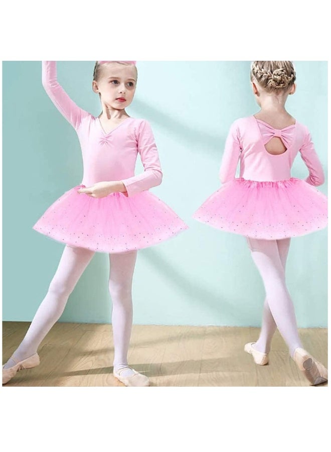 Tutu Crown Suit for Girls, Princess Dress Up Sequined Mesh Skirt Tutu Crown Accessories Tiara, Girls Costumes for Birthday Party, Prom, Gift 10 Pcs - Image 4