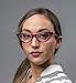 Yogo Vision Reading Glasses Readers for Women Cateye Eyeglasses and Light Spring Hinge Frame Set of 5 Black Grey Pink Hot Pink Brown Havana 175 - Image 4