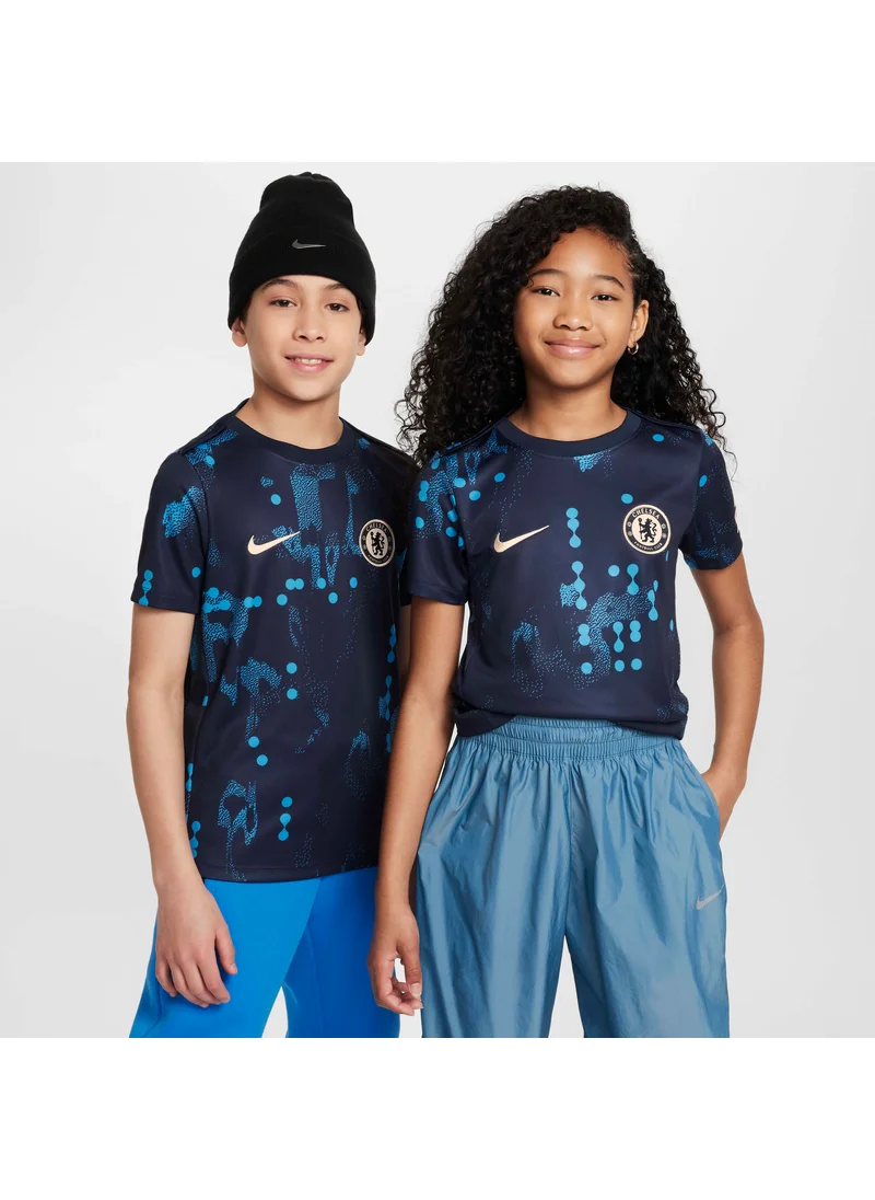 Nike Kids' Chelsea F.C. Academy Pro Dri-FIT Football Pre-Match Top