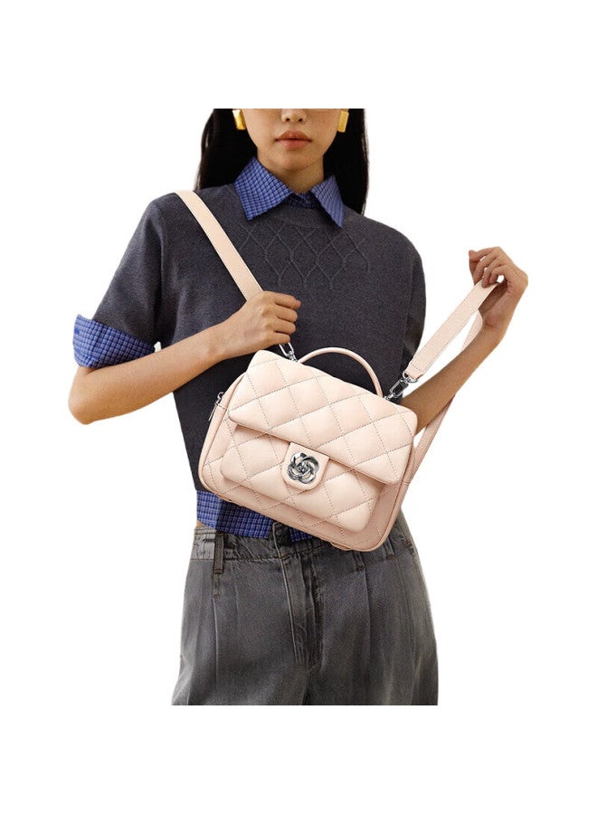 Just Star [Zhang Yuexi'S Choice] Women'S Backpack New Light Luxury Handbag, Large Capacity Commuter Travel Backpack, School Bag - Image 2