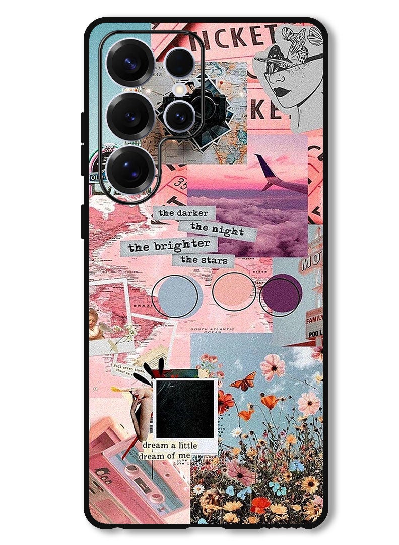 Theodor Protective Case Anti Scratch Shock Proof Bumper Cover For Samsung Galaxy S25 Ultra The Darker The Night - Image 1