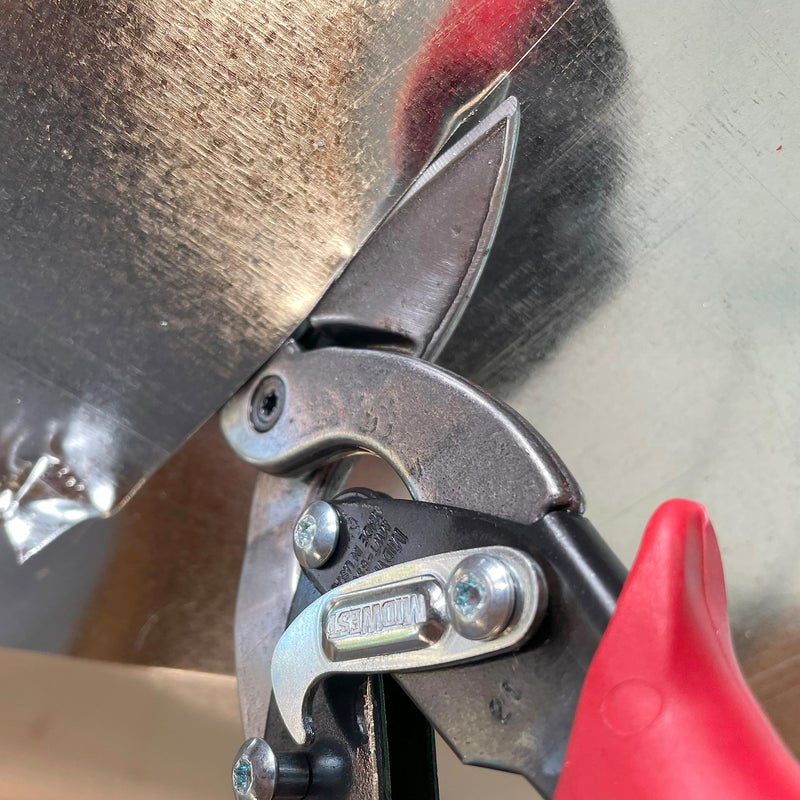 Midwest Snips Midwest Tool & Cutlery Aviation Snip - Left Cut Upright Tin Cutting Shears with Forged Blade & KUSH'N-POWER Comfort Grips - MWT-6900L - Image 5